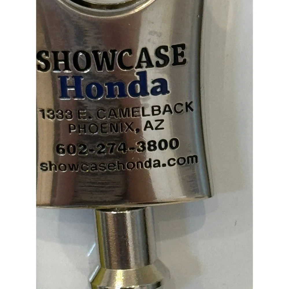 Honda Silver Metal Keychain Quick Release Swivel Showcase Honda Phoenix AZ